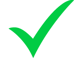 green-white checkbox