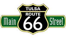 Tulsa Route 66 Main Street logo
