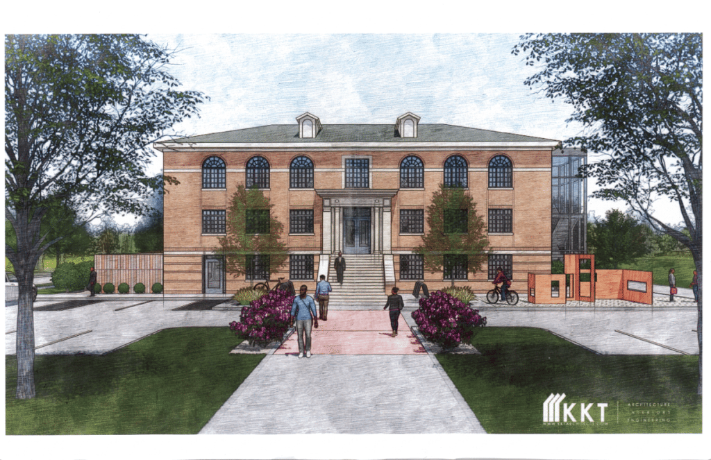 Design Rendering of Greenwood Entrepreneurship at Moton