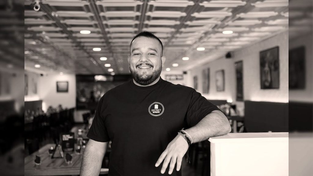 Carlos Lopez, owner of District Burger
