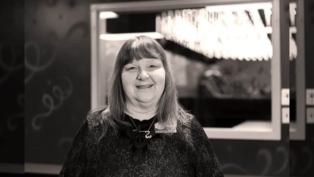 Tammy Johnson smiling