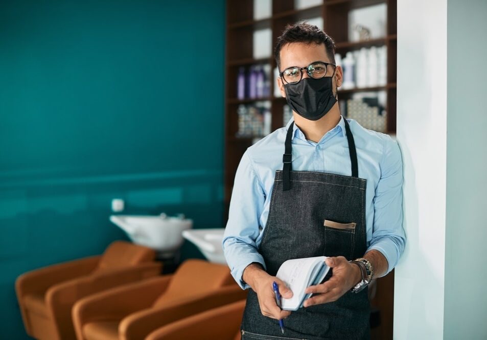 hair salon during coronavirus pandemic